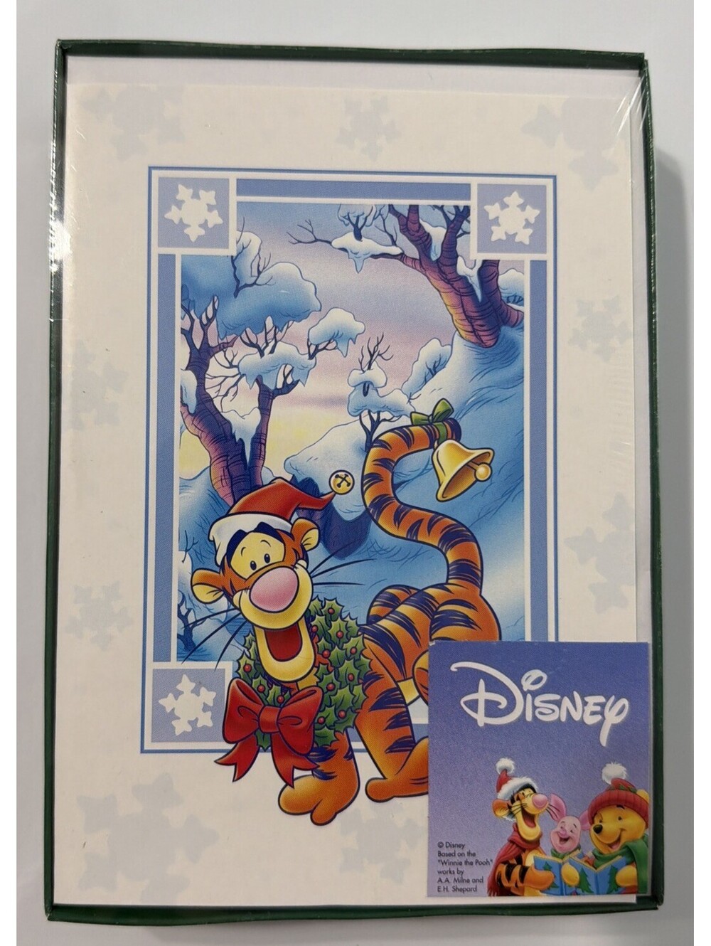 Tigger Winnie The Pooh Greeting Holidays Cards Box Of 10 BRAND NEW SEALED BOX